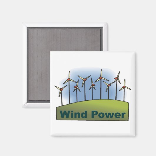 風力 マグネット (正面/裏面)
