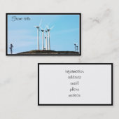 風力(1) 名刺 (正面/裏面)