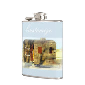 風化させたジプシーのキャラバンThunder_Cove色 フラスク (左)