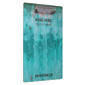 風化させたターコイズのコンクリートの壁の質 クリップボード (右)