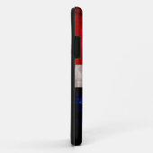 風化させたドミニカ共和国の旗 Case-Mate iPhoneケース (裏面/右)