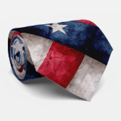 風化させたヴィンテージのテキサス州の州の旗 ネクタイ (ロール)