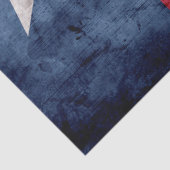 風化させたヴィンテージのテキサス州の州の旗 薄葉紙 (詳細)