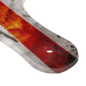 風化させたヴィンテージの米国旗 カッティングボード (角)