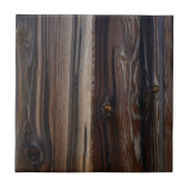 風化させた古い木製の壁の質 タイル (正面)