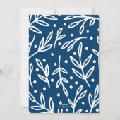 風化させた喜びの休日の写真カード シーズンカード (裏面)