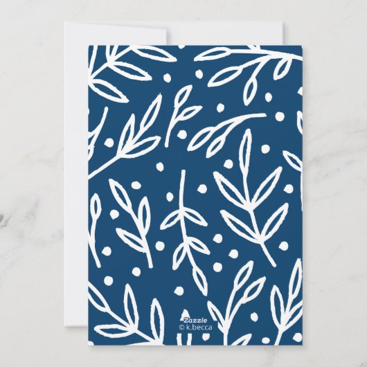 風化させた喜びの休日の写真カード シーズンカード (裏面)