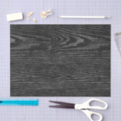 風化させた木製の質の黒 薄葉紙 (クラフト)