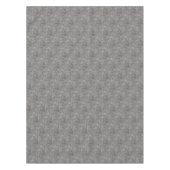 風化させた灰色のセメントの歩道 テーブルクロス (正面)