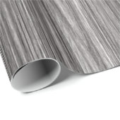 風化させた灰色の木製の質のパネル ラッピングペーパー (ロールコーナー)