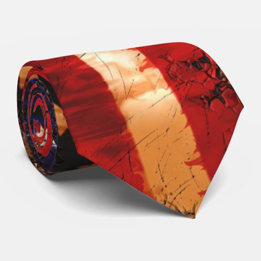 風化させた錆ついた米国旗 ネクタイ (ロール)