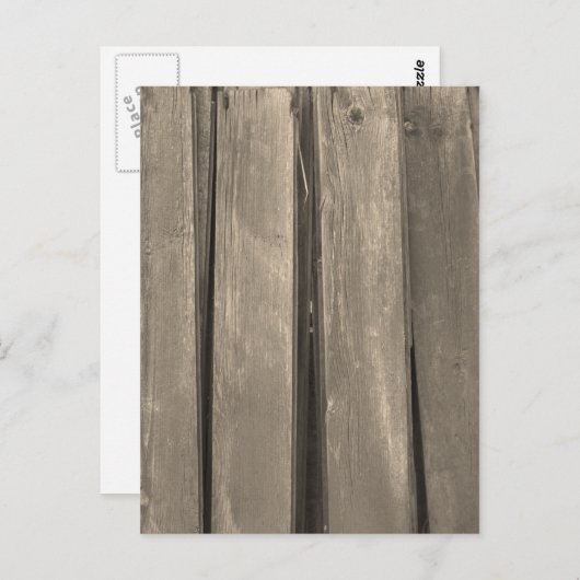 風化されたバーンウッド ポストカード (正面/裏面)
