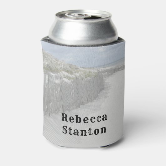 風化されたフェンスデューンズケープコッド懇親会 缶クーラー (缶裏面)