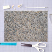 風化された石畳の小石のテクスチャDIYデコール 薄葉紙 (クラフト)