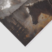 風化された納屋のデコパージュ 薄葉紙 (詳細)