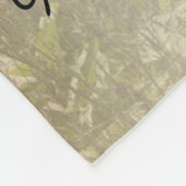 風化された納屋の田舎の結婚式 フリースブランケット (角)