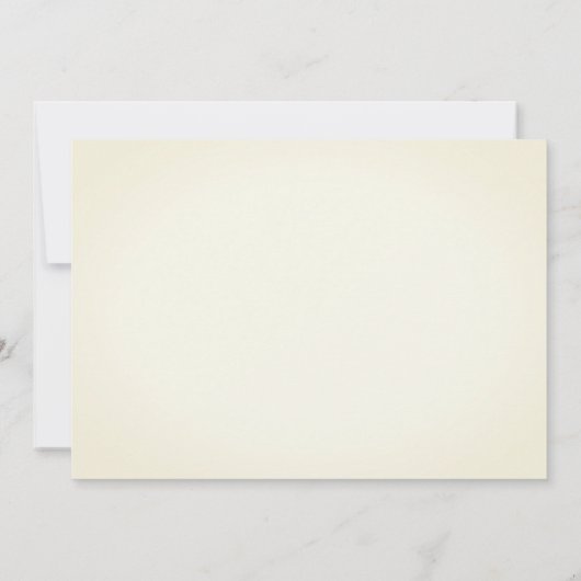 風化された納屋の田舎の結婚式 招待状 (裏面)