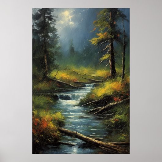 風化したささやき、古代の森 ポスター (正面)