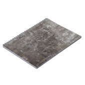 風化したコンクリート壁 ノートブック (左側)