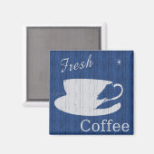 風化したコーヒーの新鮮な兆候 マグネット (正面/裏面)