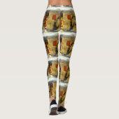 風化したジプシーの隊商 レギンス (裏面)