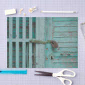 風化したターコイズドア 薄葉紙 (クラフト)