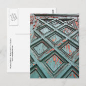 風化したドア ポストカード (正面/裏面)