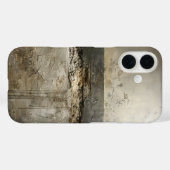風化したニュートラルな層 Case-Mate iPhoneケース (裏面 (横))
