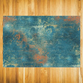 風化したパティーナの銅のビンテージのエフェメラ 薄葉紙