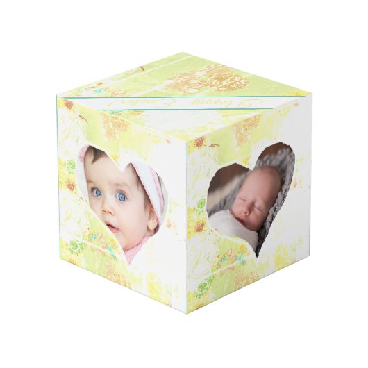 風化したフローラファンタジーイースターフォトキューブ フォトキューブ (裏面アングル)