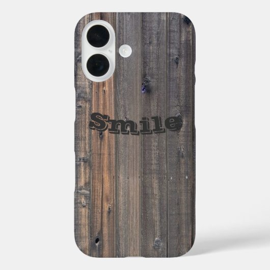 風化したレッドウッドフェンスのクローズアップ写真 Case-Mate iPhoneケース (裏面)