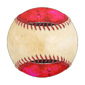 風化したヴィンテージテネシー州旗 野球ボール (裏面)