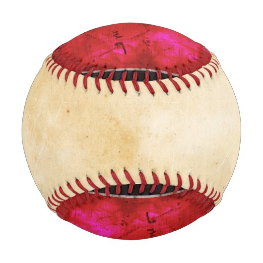 風化したヴィンテージテネシー州旗 野球ボール (裏面)