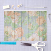 風化した厚板のサンゴバラ 素朴 薄葉紙 (クラフト)