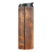 風化した古い厚板の背景テキスト要約 タンブラー (回転左)