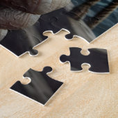 風化した古い船乗り喫煙パイプ ジグソーパズル (側面)