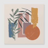 風化した形と茎 (正面)