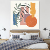 風化した形と茎 キャンバスプリント (インサイチュ (寝室))