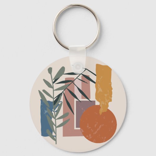 風化した形と茎 キーホルダー (裏面)