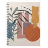 風化した形と茎 ノートブック (正面)