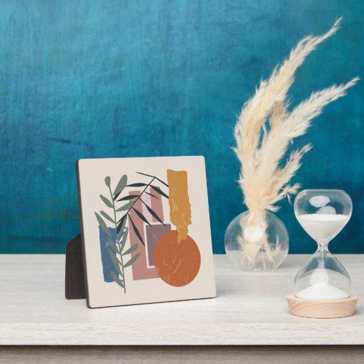 風化した形と茎 フォトプラーク (インサイチュ)