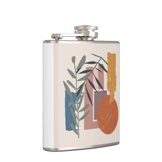 風化した形と茎 フラスク (右)