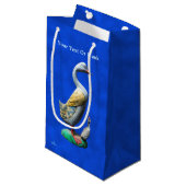 風化した木のアヒル スモールペーパーバッグ (正面アングル)