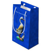 風化した木のアヒル スモールペーパーバッグ (裏面アングル)