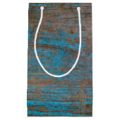 風化した木の外観 スモールペーパーバッグ (正面)