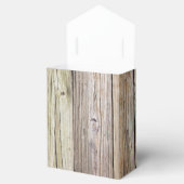 風化した木材ボードとパティナ素朴 フェイバーボックス (オープン)