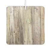 風化した木板 カーエアーフレッシュナー (正面)