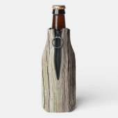 風化した木板 ボトルクーラー (ボトル裏面)