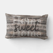 風化した木製の板動揺して | ランバークッション (裏面)