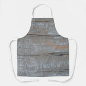 風化した木製の板 エプロン (正面)